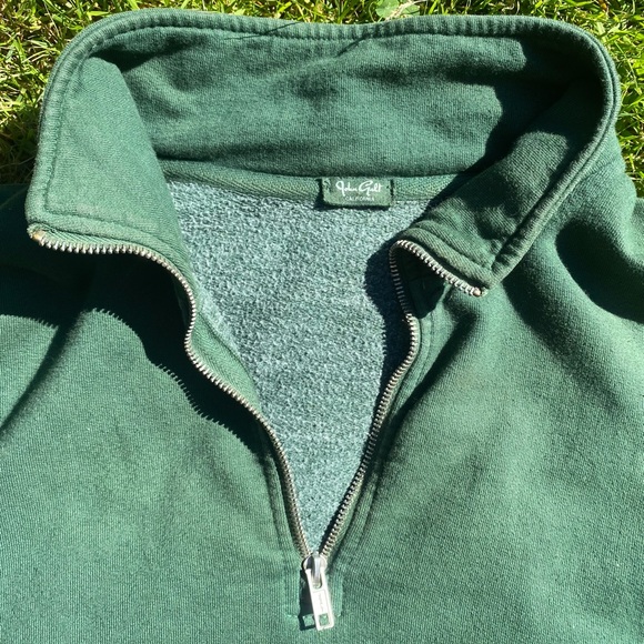 John Galt Green Half Zip-up - Picture 2 of 2